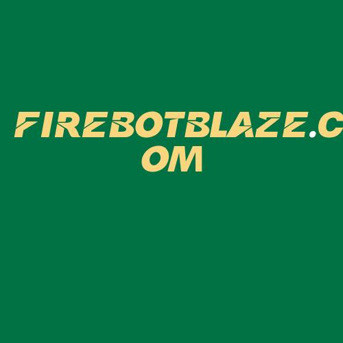 Logo da FIREBOTBLAZE